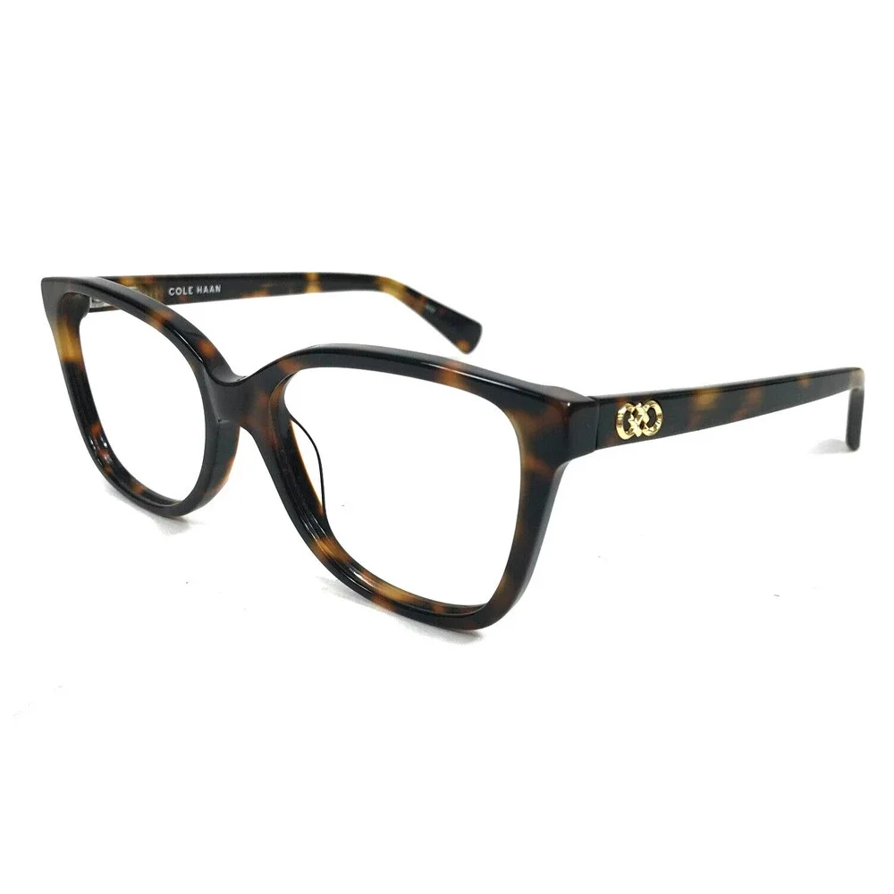 Cole Haan Eyeglasses Frames CH5013 240 SOFT TORTOISE Cat Eye Full Rim 54-16-135